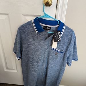 Psycho Bunny Blue Polo (Medium)